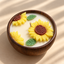 Load image into Gallery viewer, Sunlit Bloom Candle — Autumn Glow Collection